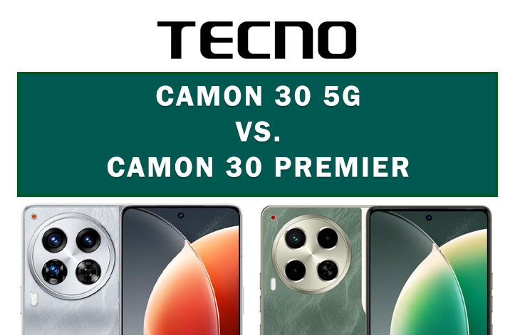 Tecno Camon 30 5G vs. Camon 30 Premier