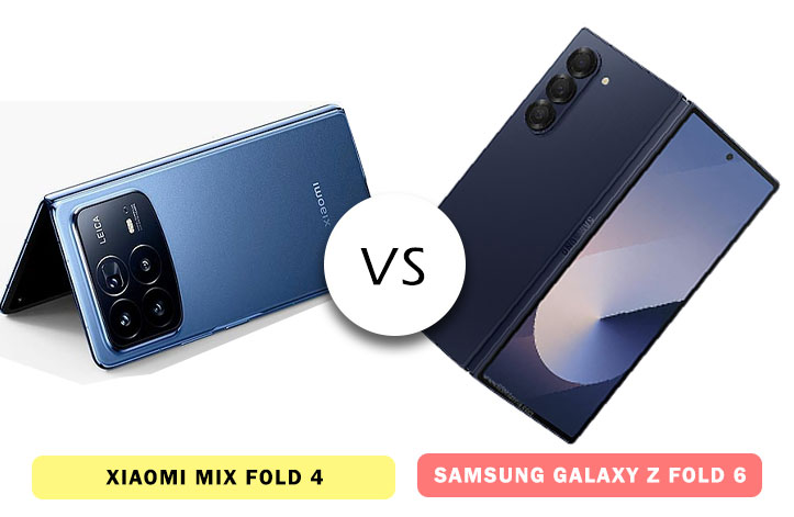 Xiaomi Mix Fold 4 vs. Samsung Galaxy Z Fold 6