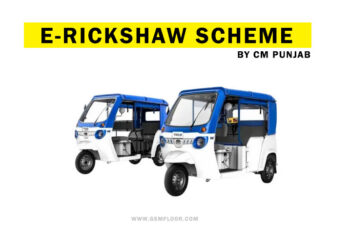 E-Rickshaw scheme in Pakistan by CM Punjab